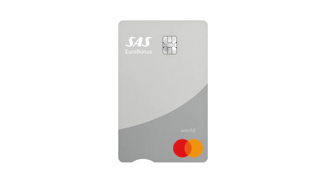 Earn points with SAS EuroBonus payment cards | SAS