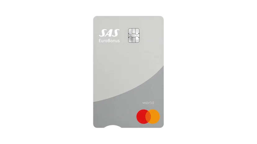 Earn points with SAS EuroBonus payment cards | SAS