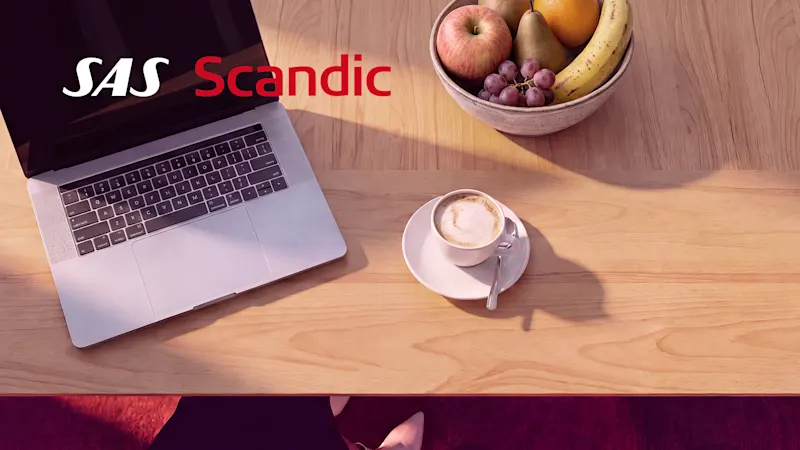 Nyhet: SAS × Scandic Work lounge
